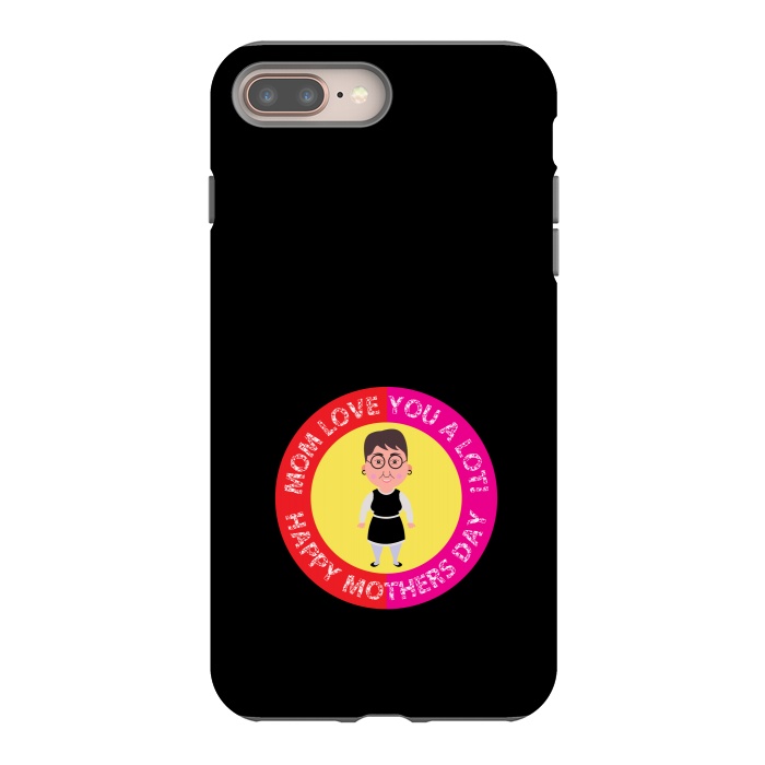 iPhone 8 plus StrongFit mom love you lot by TMSarts