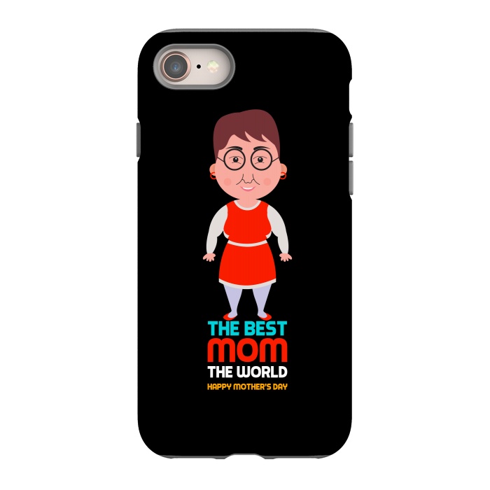 iPhone 8 StrongFit the best mom by TMSarts