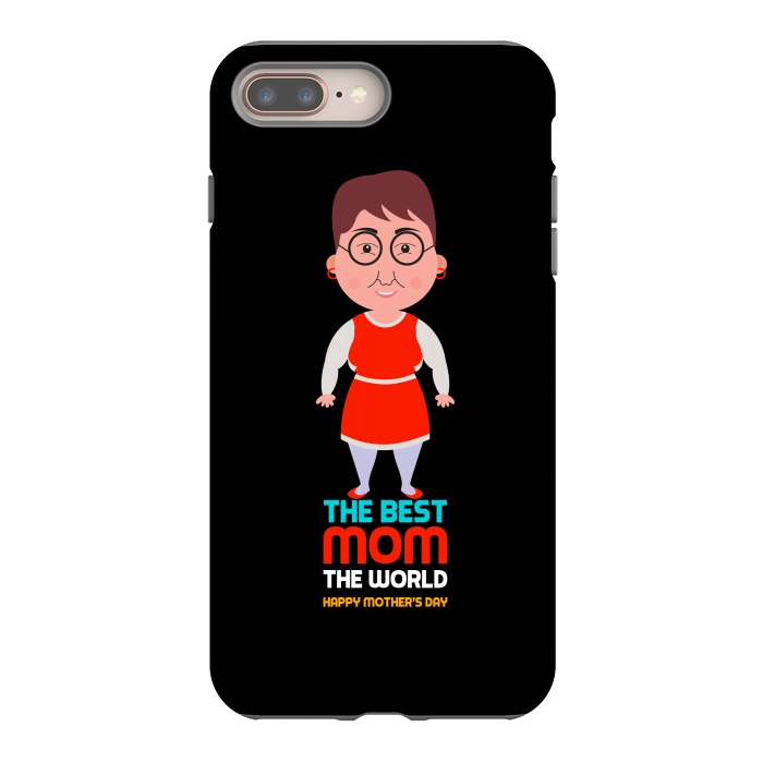 iPhone 8 plus StrongFit the best mom by TMSarts