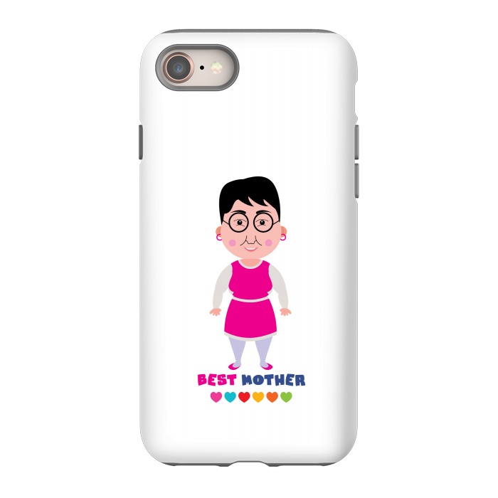 iPhone 8 StrongFit best mother by TMSarts
