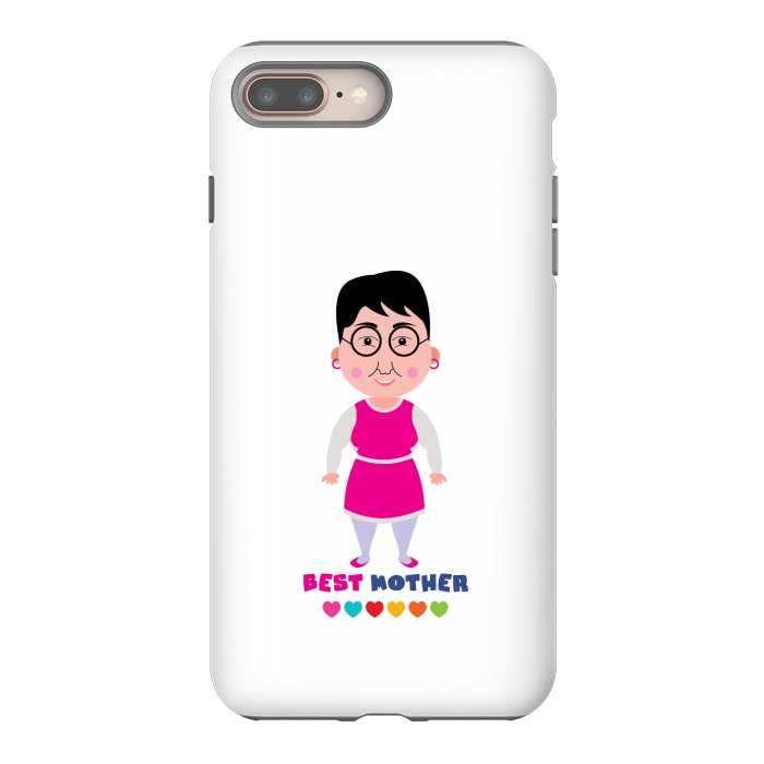iPhone 8 plus StrongFit best mother by TMSarts