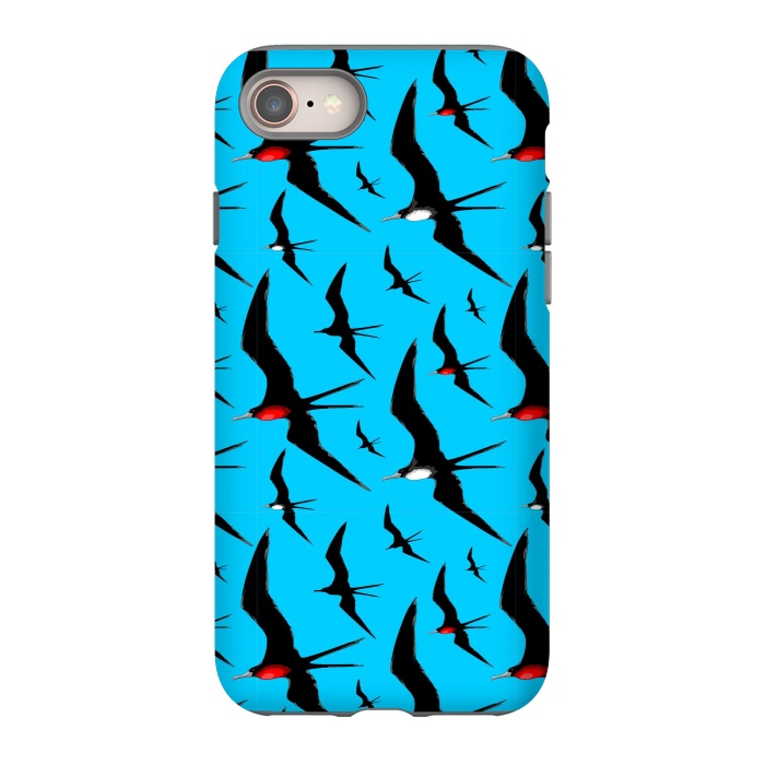 iPhone 8 StrongFit Frigate Birds Majestic Flight by BluedarkArt