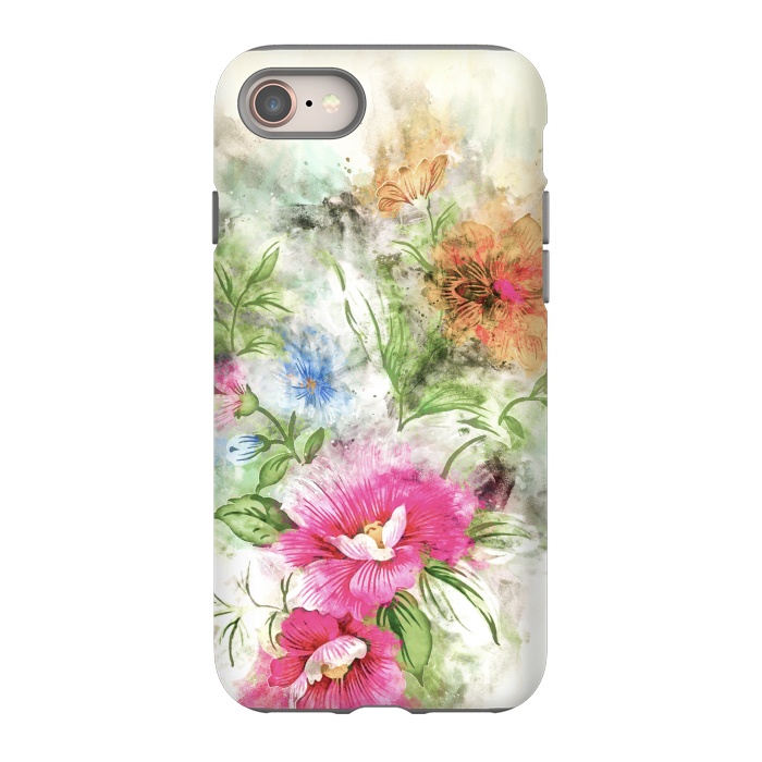 iPhone 8 StrongFit Couple of Flowers by Creativeaxle