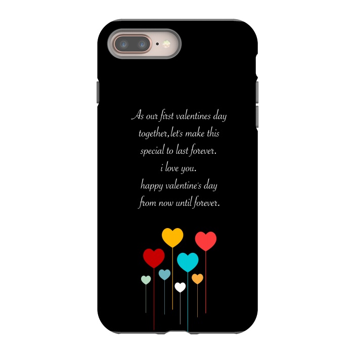 iPhone 8 plus StrongFit first valentines  by TMSarts