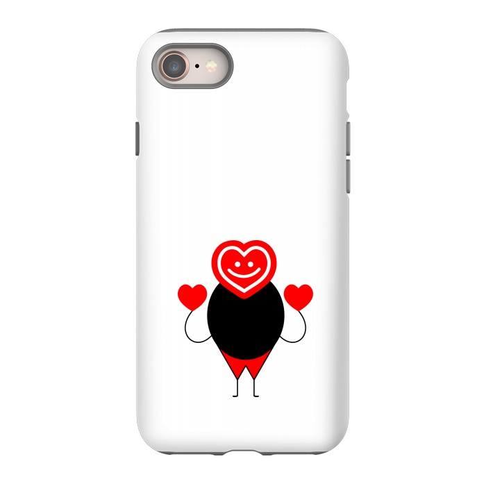 iPhone 8 StrongFit funny valentine by TMSarts