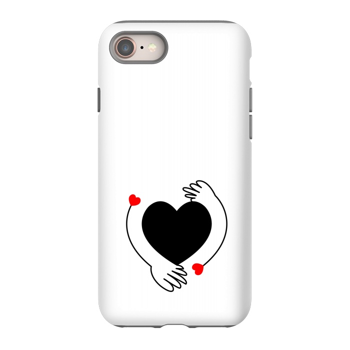 iPhone 8 StrongFit love hands by TMSarts