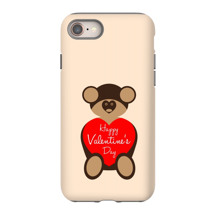 iPhone 8 StrongFit teddy bear brown by TMSarts