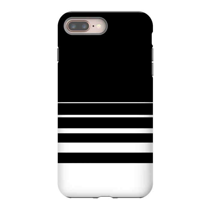 iPhone 8 plus StrongFit horizontal lines by TMSarts