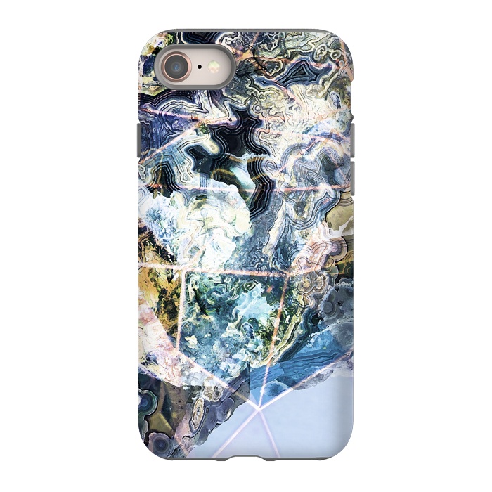 iPhone 8 StrongFit Precious geode stone by Oana 
