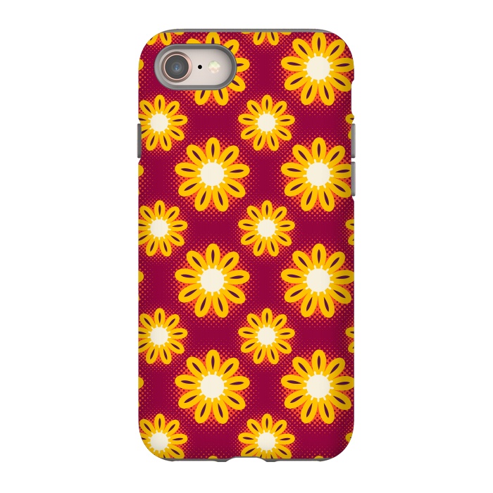 iPhone 8 StrongFit sunflower by TMSarts