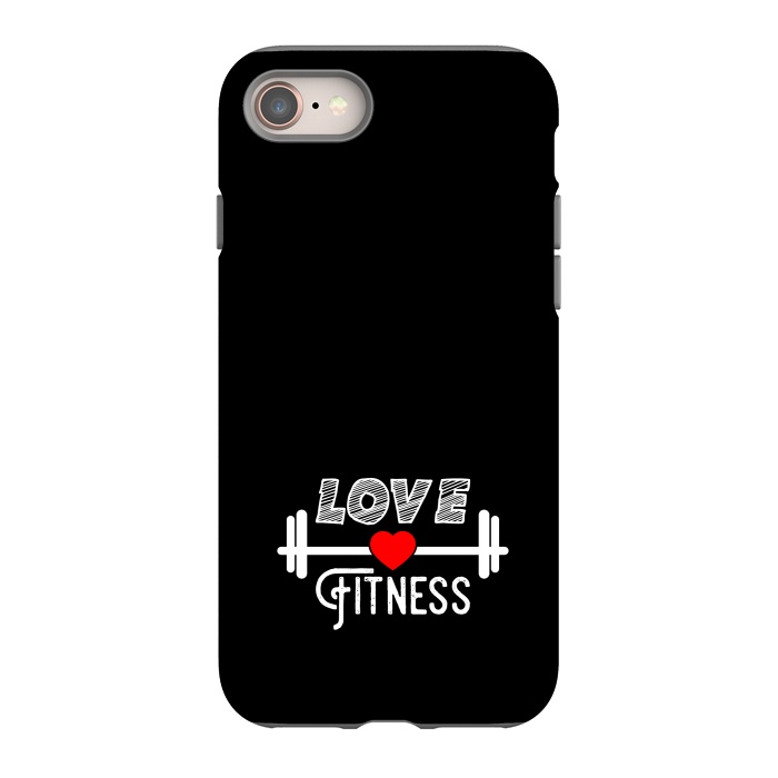 iPhone 8 StrongFit love fitness by TMSarts