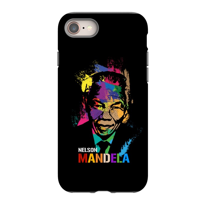 iPhone 8 StrongFit nelson mandela by TMSarts