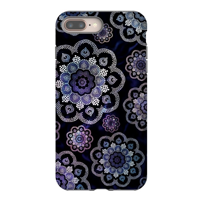 iPhone 8 plus StrongFit Flower pattern mandala by Jms