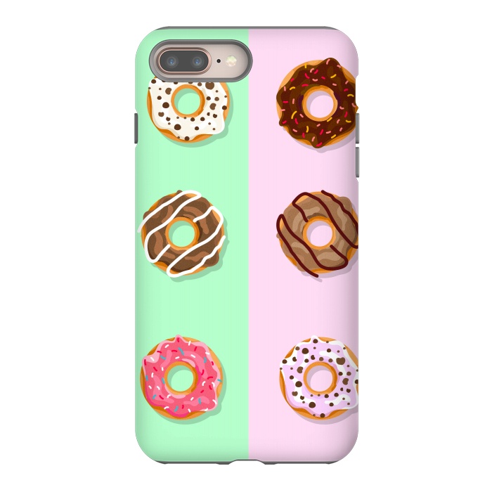 iPhone 8 plus StrongFit Donuts by Carlos Maciel