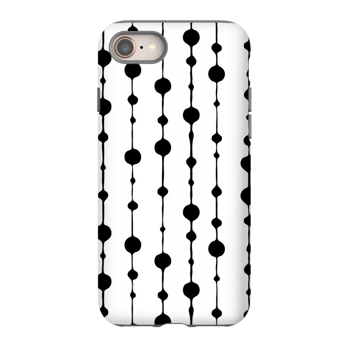 iPhone 8 StrongFit Dots in Lines I by Majoih