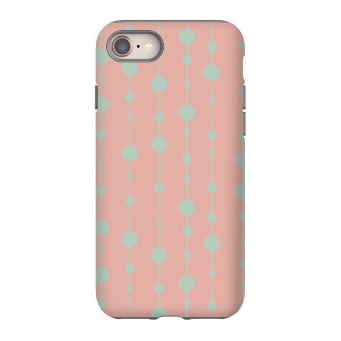 iPhone 8 StrongFit Dots in Lines V by Majoih