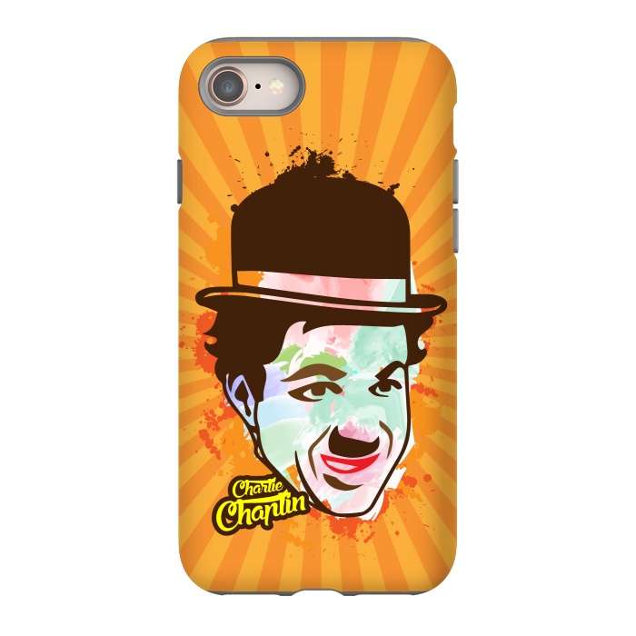 iPhone 8 StrongFit retro chaplin by TMSarts