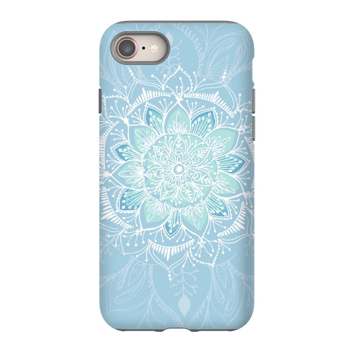 iPhone 8 StrongFit Baby Blue  by Rose Halsey