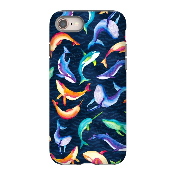 iPhone 8 StrongFit Whaley Love to Move by gingerlique
