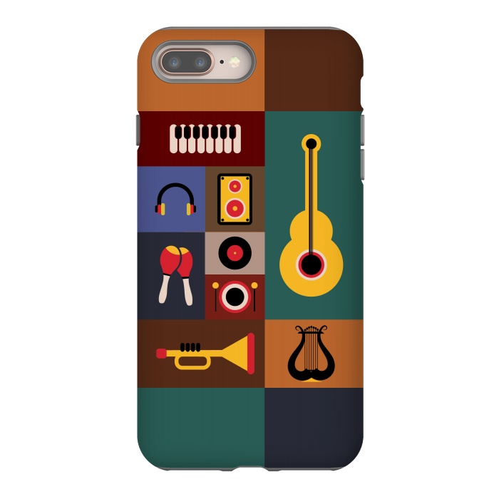 iPhone 8 plus StrongFit musical instruments by TMSarts