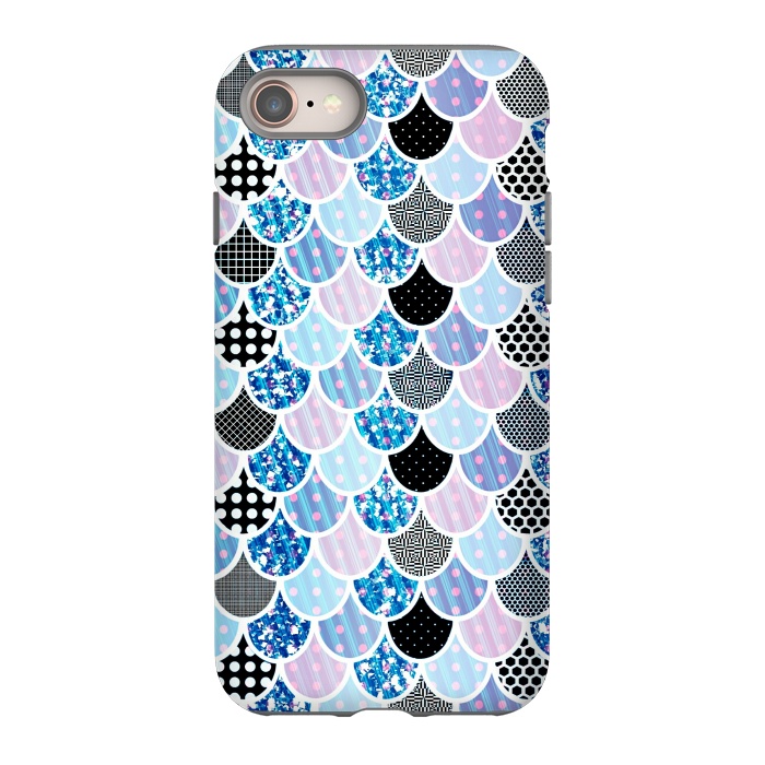 iPhone 8 StrongFit Blue mermaid by Jms