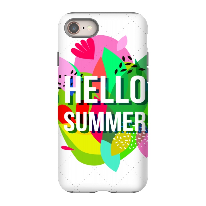 iPhone 8 StrongFit hello summer by MALLIKA