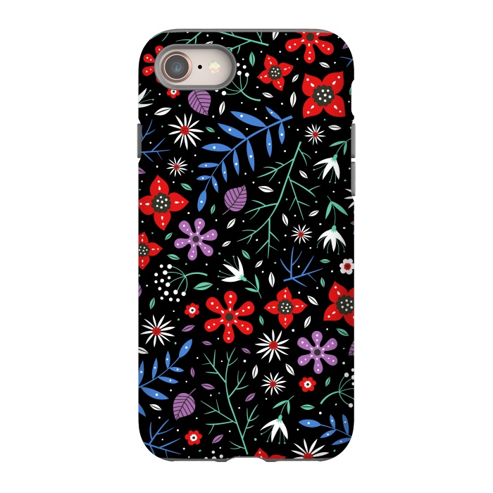 iPhone 8 StrongFit Small Flower Patterns by ArtsCase