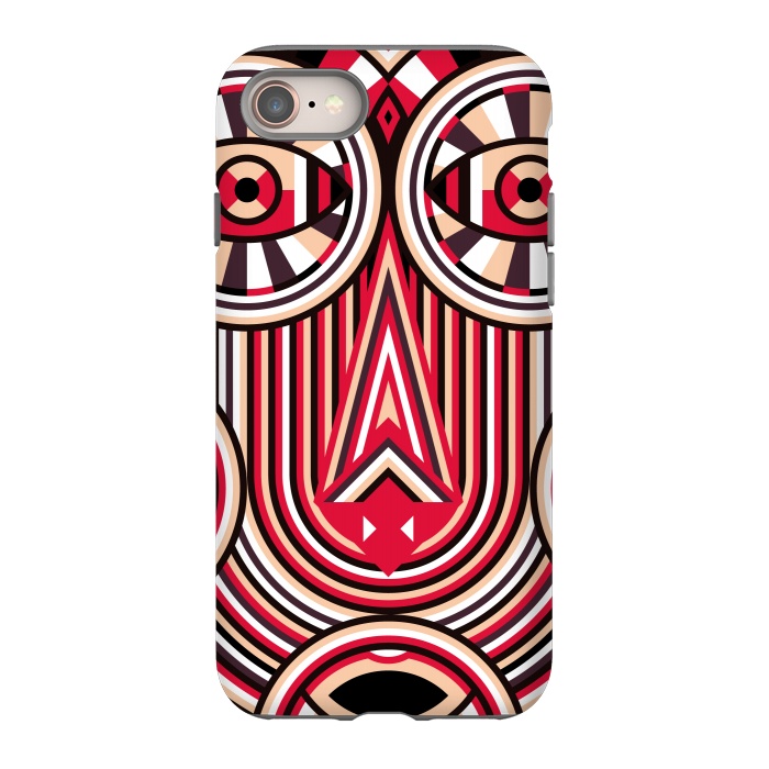 iPhone 8 StrongFit abstract mask by TMSarts