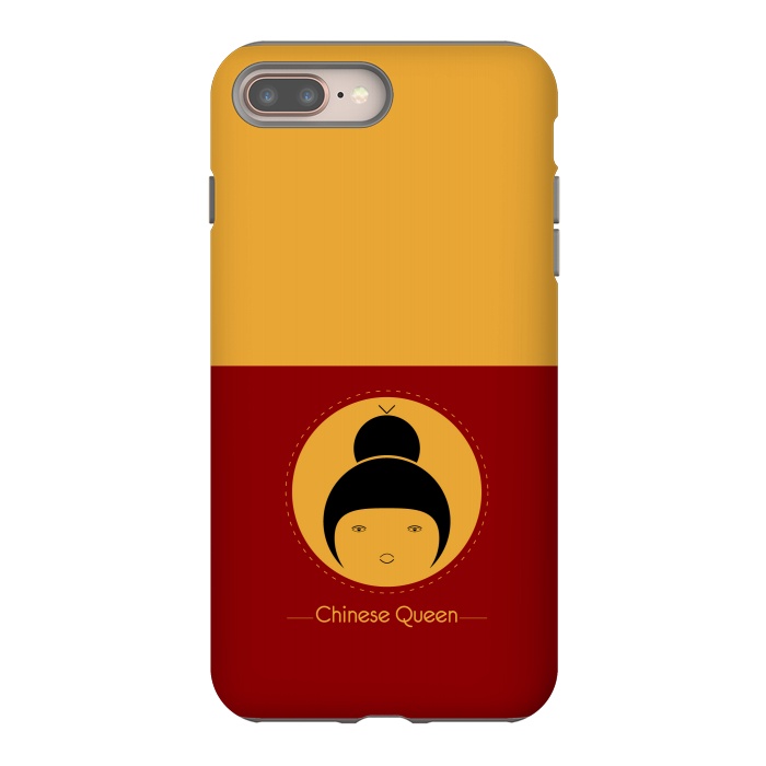 iPhone 8 plus StrongFit chinese queen by TMSarts