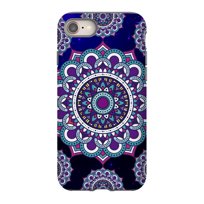 iPhone 8 StrongFit Repetition Of Mandalas by ArtsCase