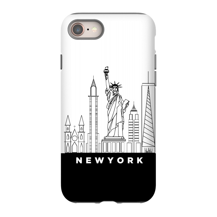 iPhone 8 StrongFit new york by TMSarts