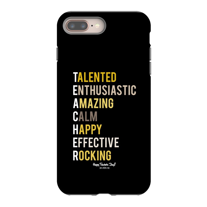 iPhone 8 plus StrongFit teacher quote by TMSarts