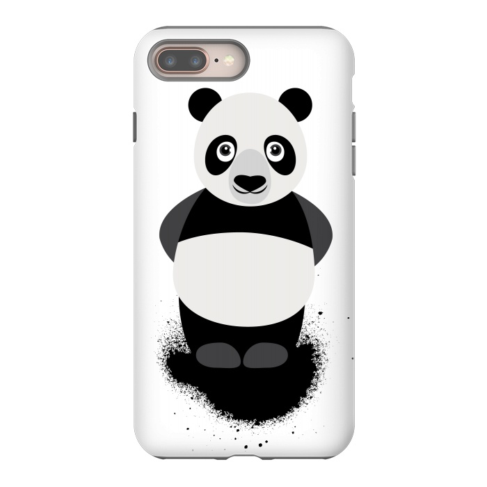 iPhone 8 plus StrongFit standing panda by TMSarts