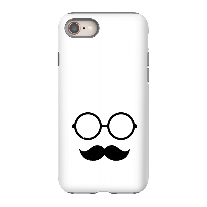 iPhone 8 StrongFit cool mustache by TMSarts