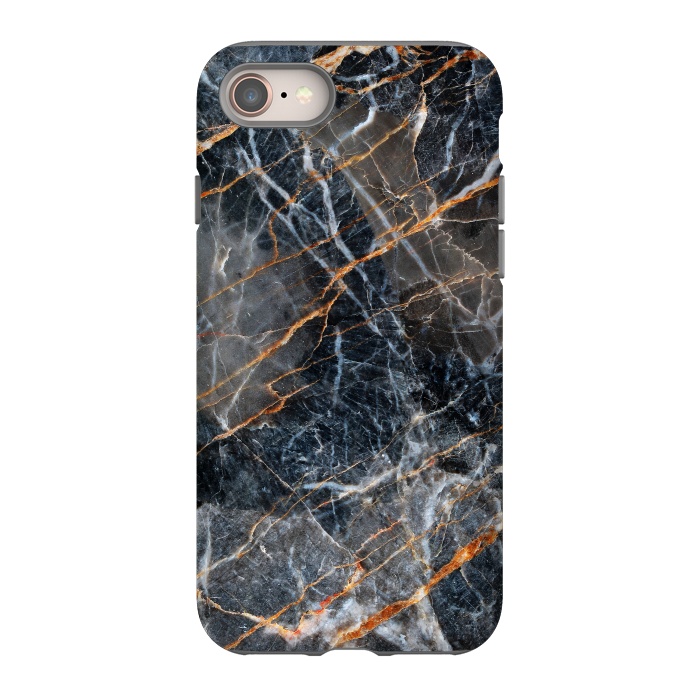 iPhone 8 StrongFit Marble Gray Stone by ArtsCase