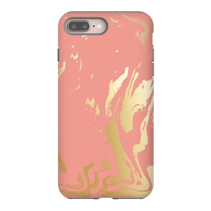 iPhone 8 plus StrongFit Liquid In Melon  by ArtsCase
