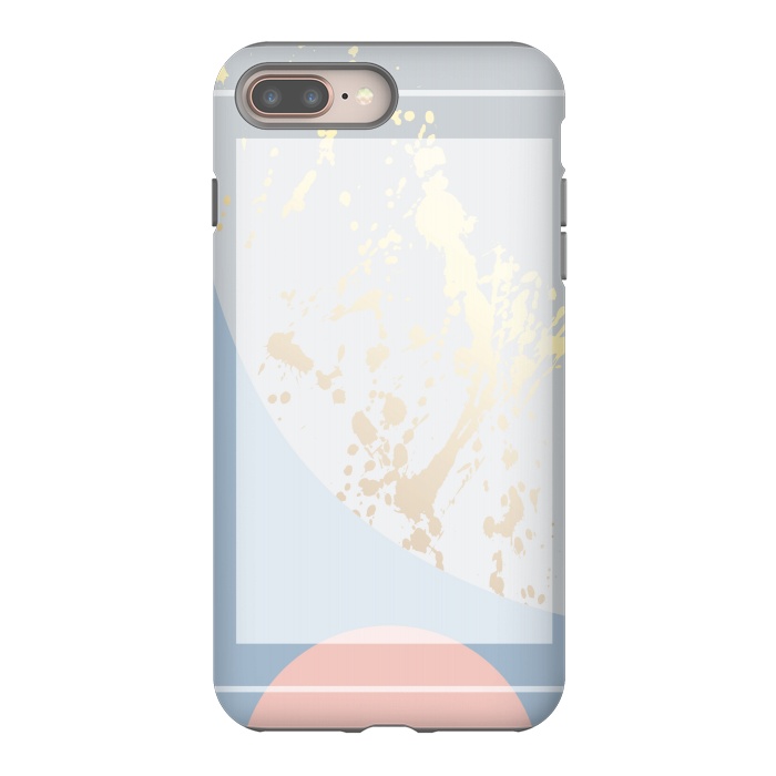 iPhone 8 plus StrongFit Pastel Colors In Marbling by ArtsCase