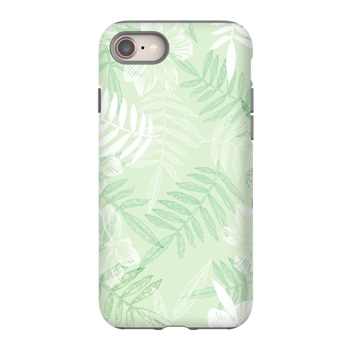 iPhone 8 StrongFit tropical Green  by Rose Halsey