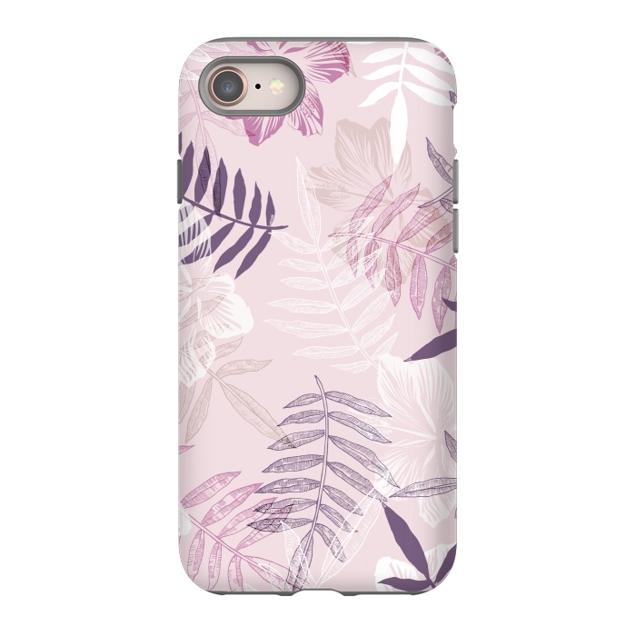 iPhone 8 StrongFit Tropical Pink Dreams by Rose Halsey