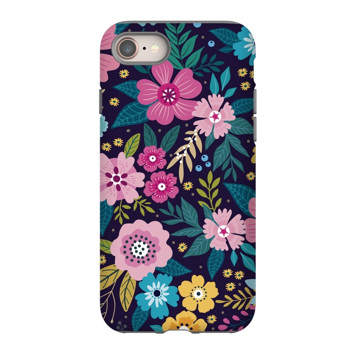 iPhone 8 StrongFit Floral Pattern Design VI  by ArtsCase