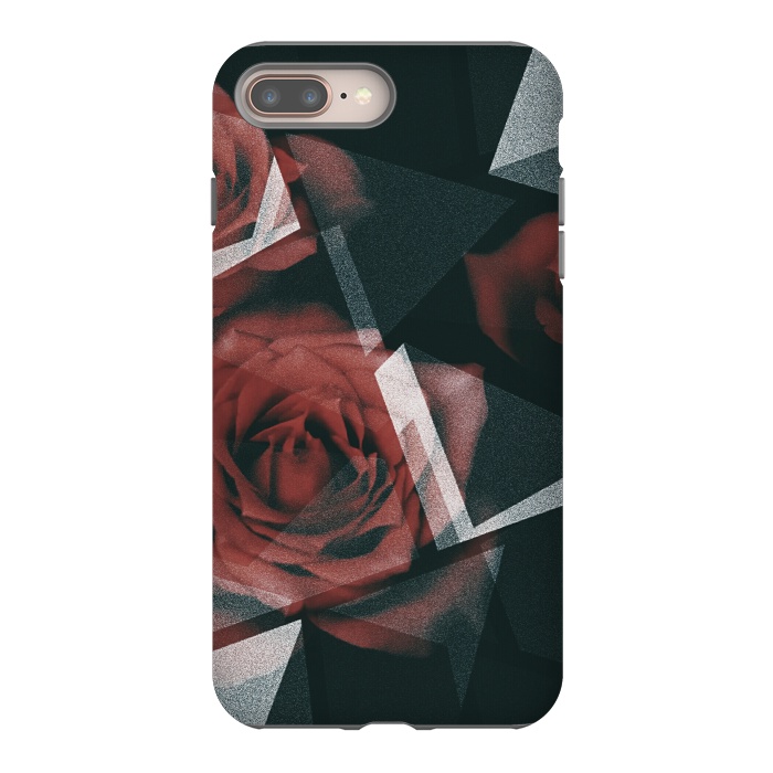 iPhone 8 plus StrongFit Red roses by Jms