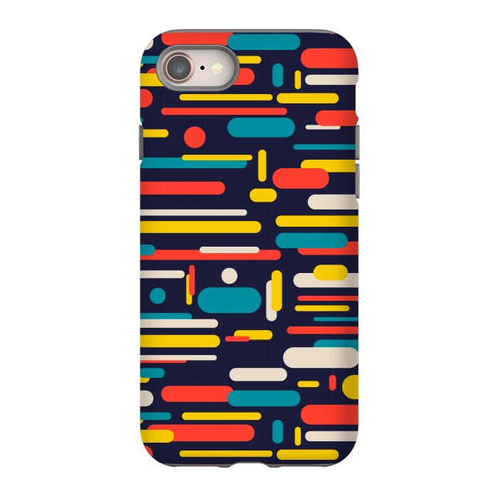 iPhone 8 StrongFit colorful rounded rectangle by TMSarts