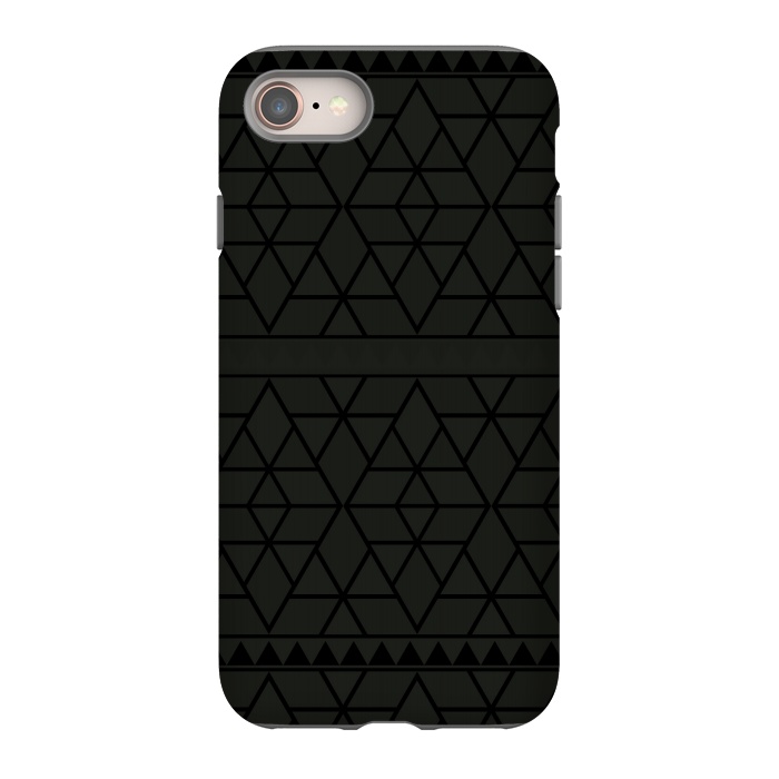 iPhone 8 StrongFit dark triangle by TMSarts