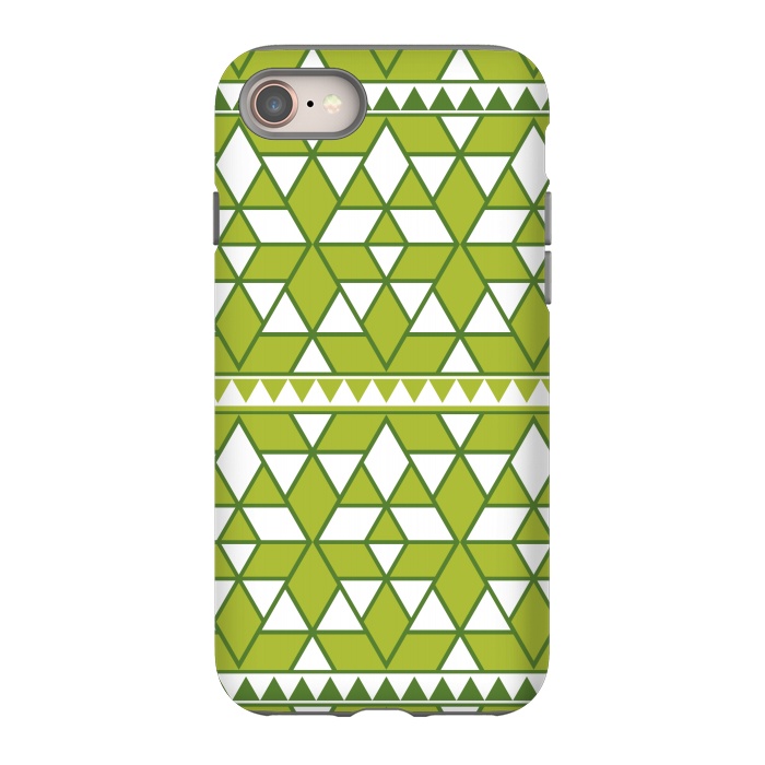 iPhone 8 StrongFit green triangle by TMSarts