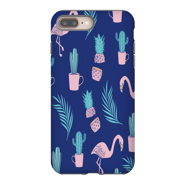 iPhone 8 plus StrongFit Summer Tropical Vibes by Joanna Vog