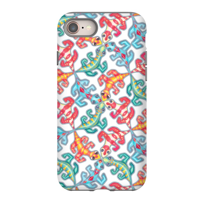 iPhone 8 StrongFit Tickly Tessellation by gingerlique