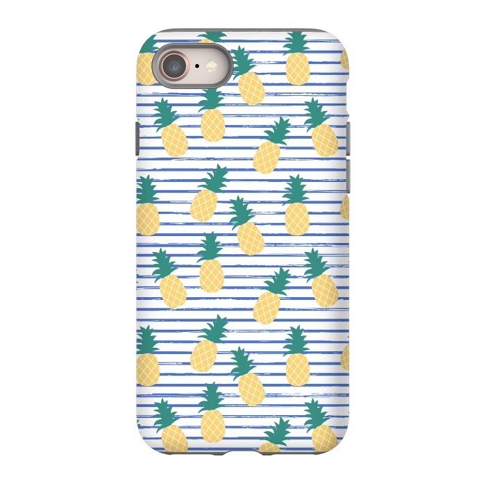 iPhone 8 StrongFit Pineapple by Dunia Nalu