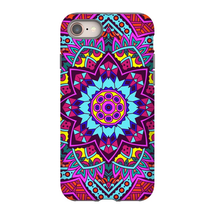 iPhone 8 StrongFit Colorful Mosaics by ArtsCase