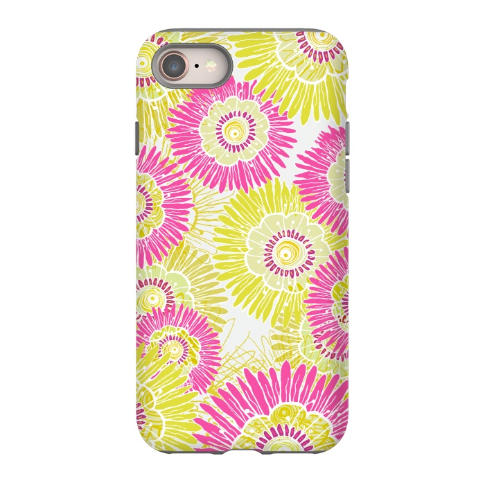 iPhone 8 StrongFit Flower Power  by Rose Halsey