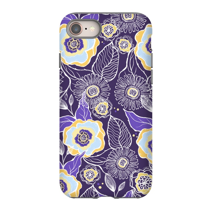 iPhone 8 StrongFit Floral Sunshine by Rose Halsey